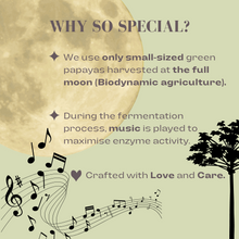 Laden Sie das Bild in den Galerie-Viewer, 3 boxes of Fermented Green Papaya Enzyme