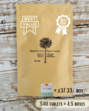 Laden Sie das Bild in den Galerie-Viewer, Fermented Green Papaya Enzyme EX50 270g (540 tablets)