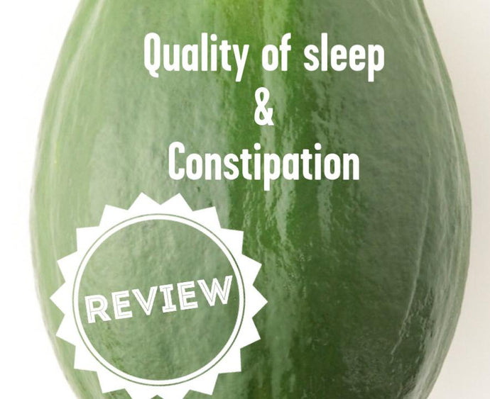 A customer's review (Quality of sleep & constipation) x Fermented Green Papaya Enzyme
